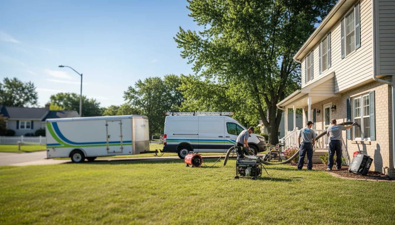 Flooded Basement Restoration And Cleanup With Repair in Allen, NE near me